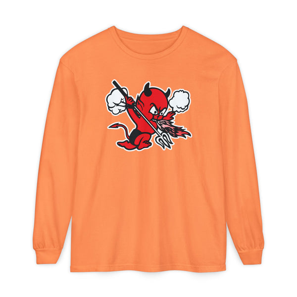 Garment-Dyed Long Sleeve Tee