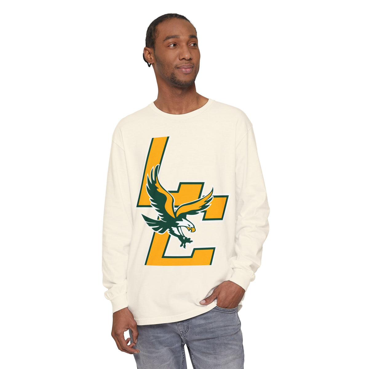 Garment-Dyed Long Sleeve Tee