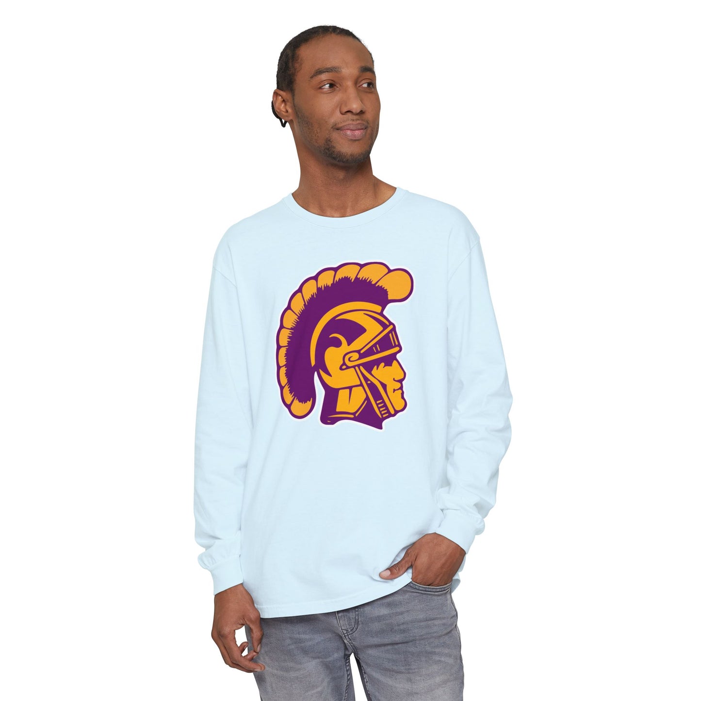 Garment-Dyed Long Sleeve Tee