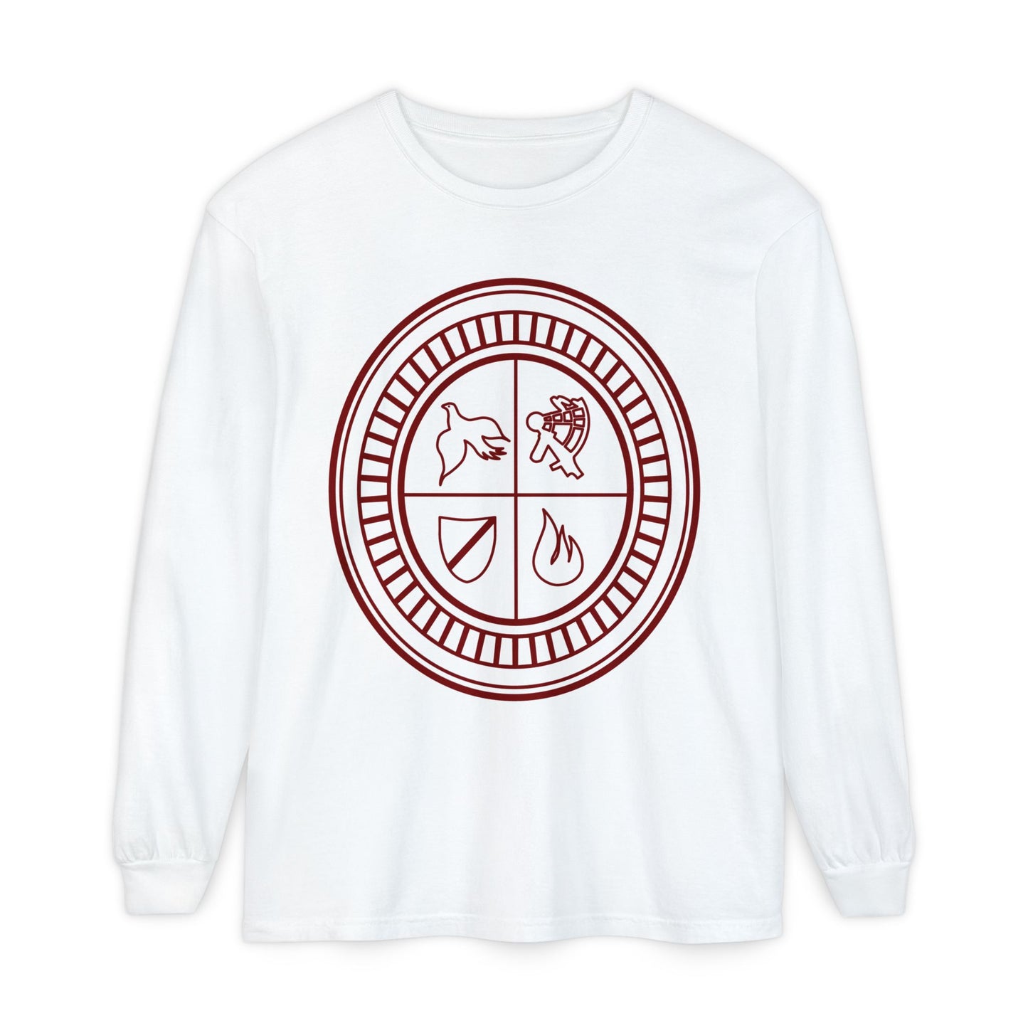 Garment-Dyed Long Sleeve Tee