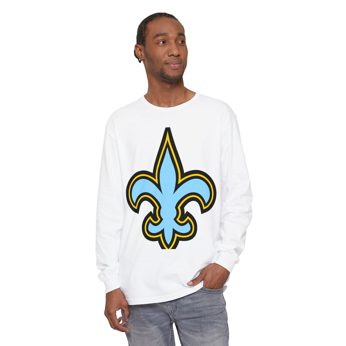 Garment-Dyed Long Sleeve Tee