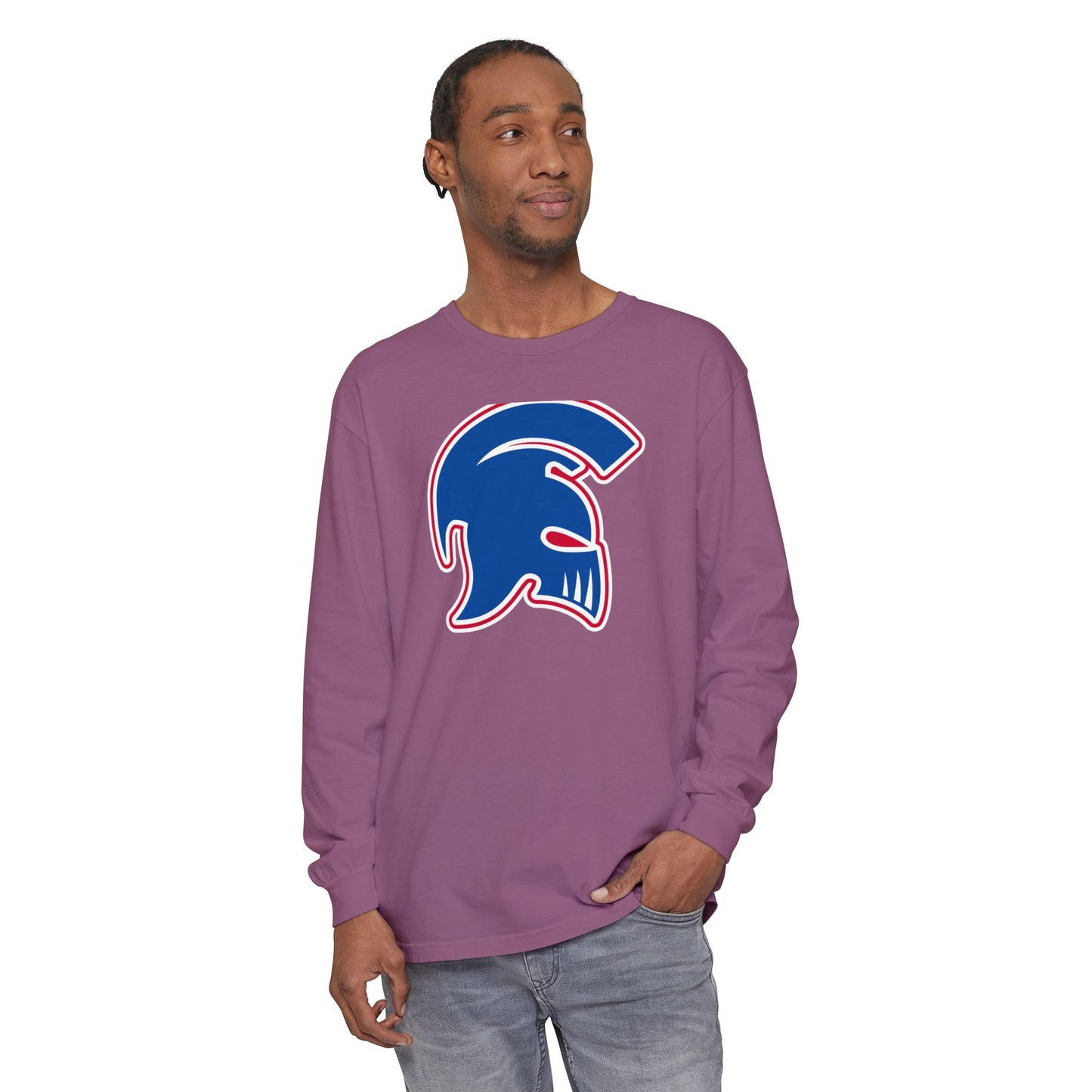 Garment-Dyed Long Sleeve Tee