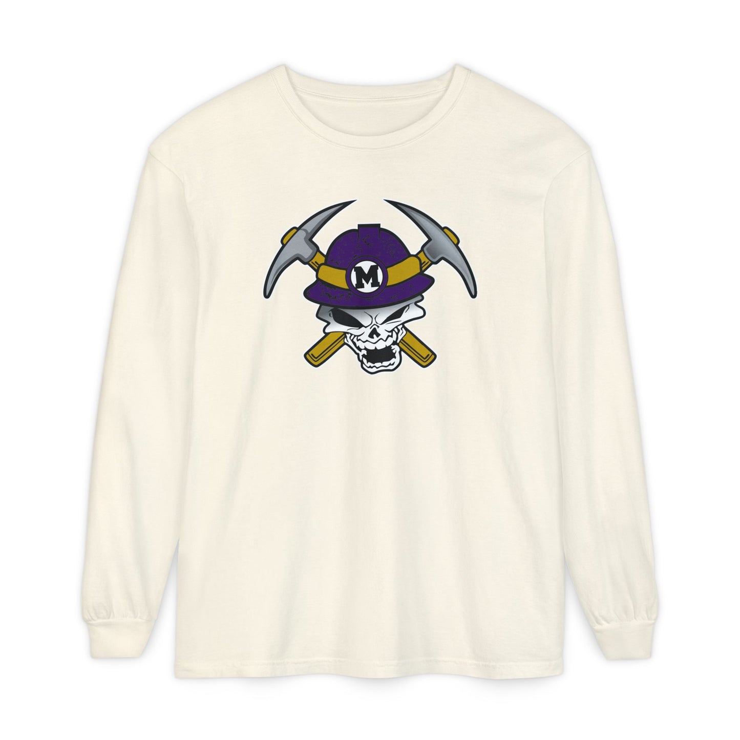 Garment-Dyed Long Sleeve Tee