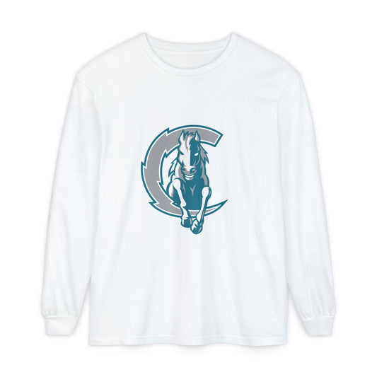 Garment-Dyed Long Sleeve Tee