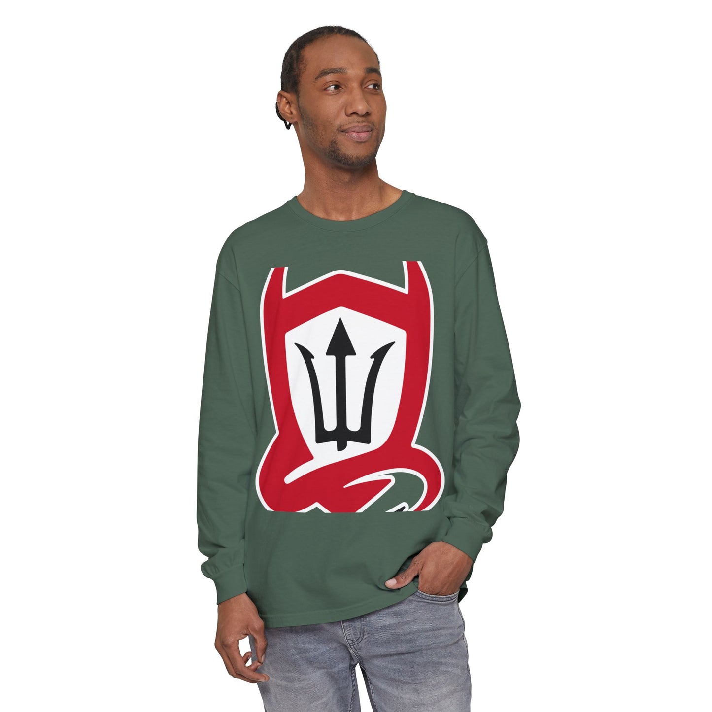 Garment-Dyed Long Sleeve Tee