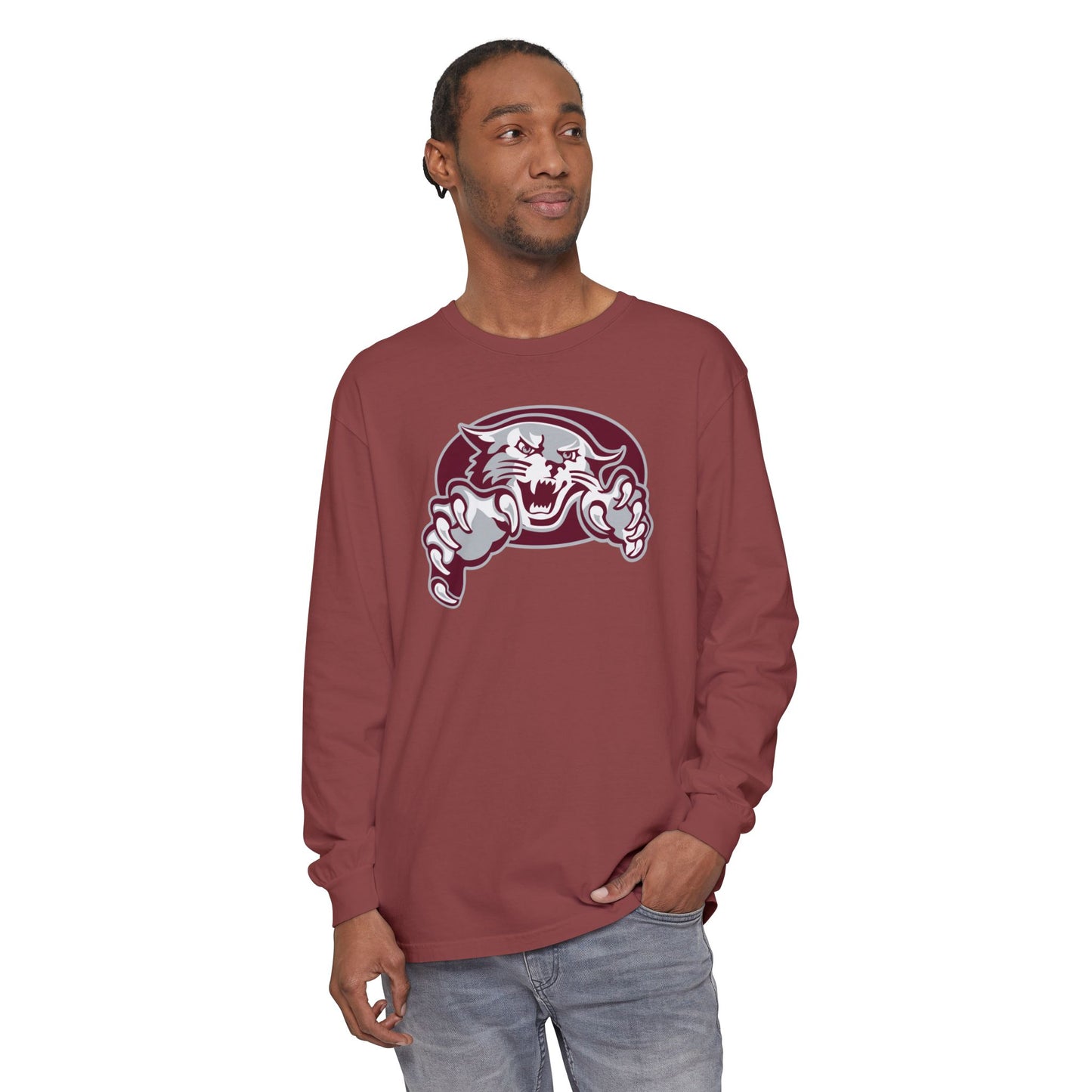 Garment-Dyed Long Sleeve Tee