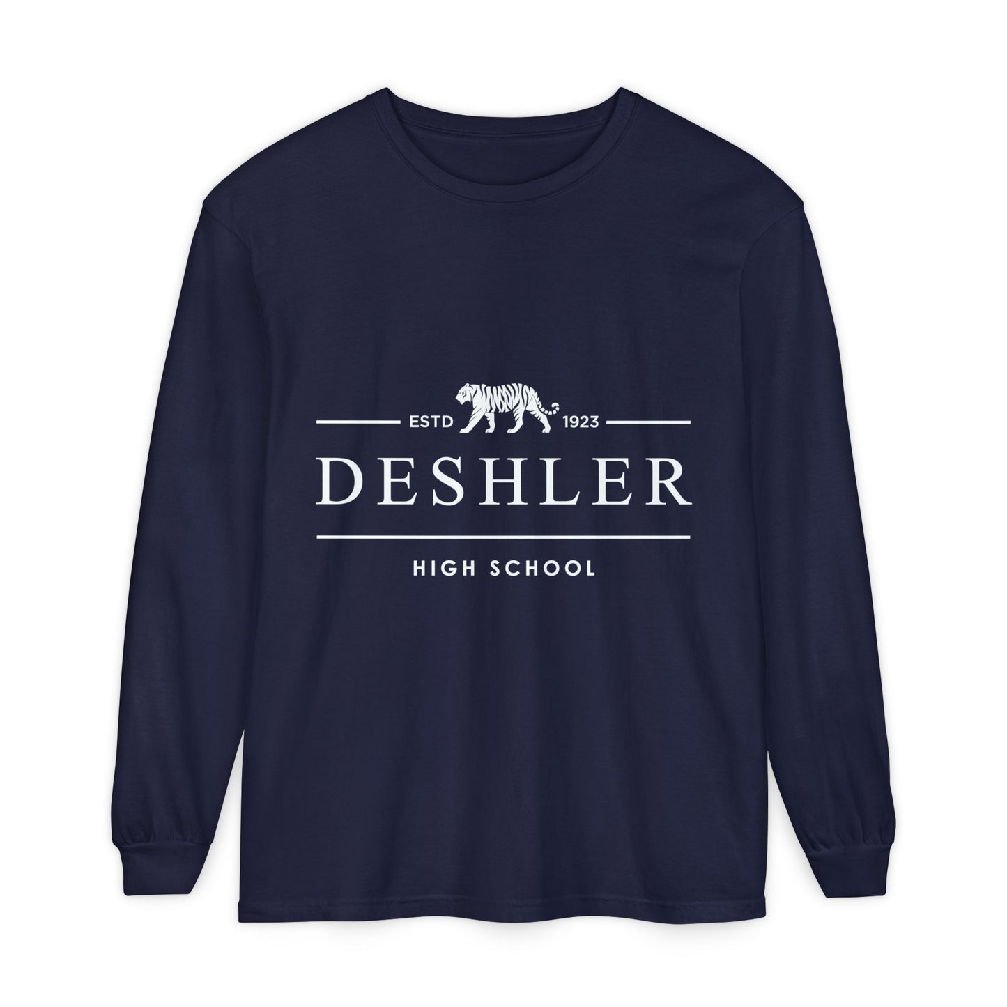 Garment-Dyed Long Sleeve Tee