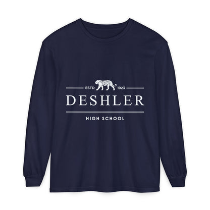 Garment-Dyed Long Sleeve Tee