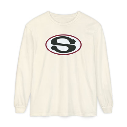 Garment-Dyed Long Sleeve Tee