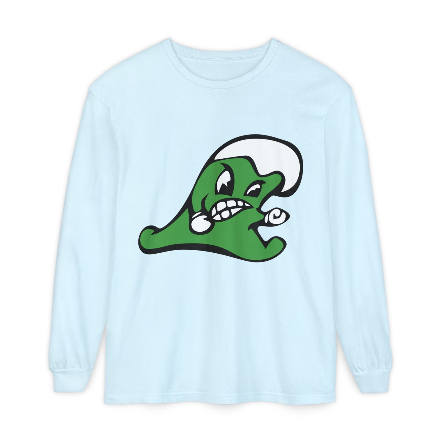 Garment-Dyed Long Sleeve Tee