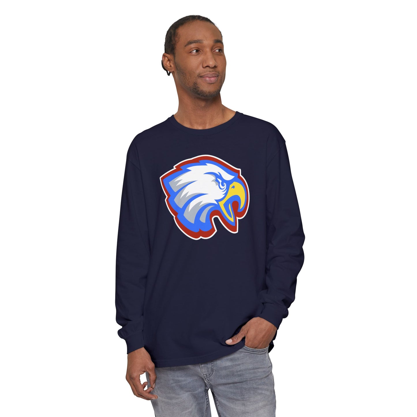 Garment-Dyed Long Sleeve Tee