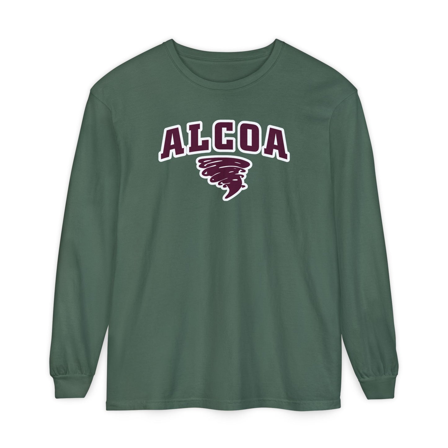 Garment-Dyed Long Sleeve Tee