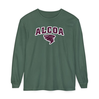 Garment-Dyed Long Sleeve Tee