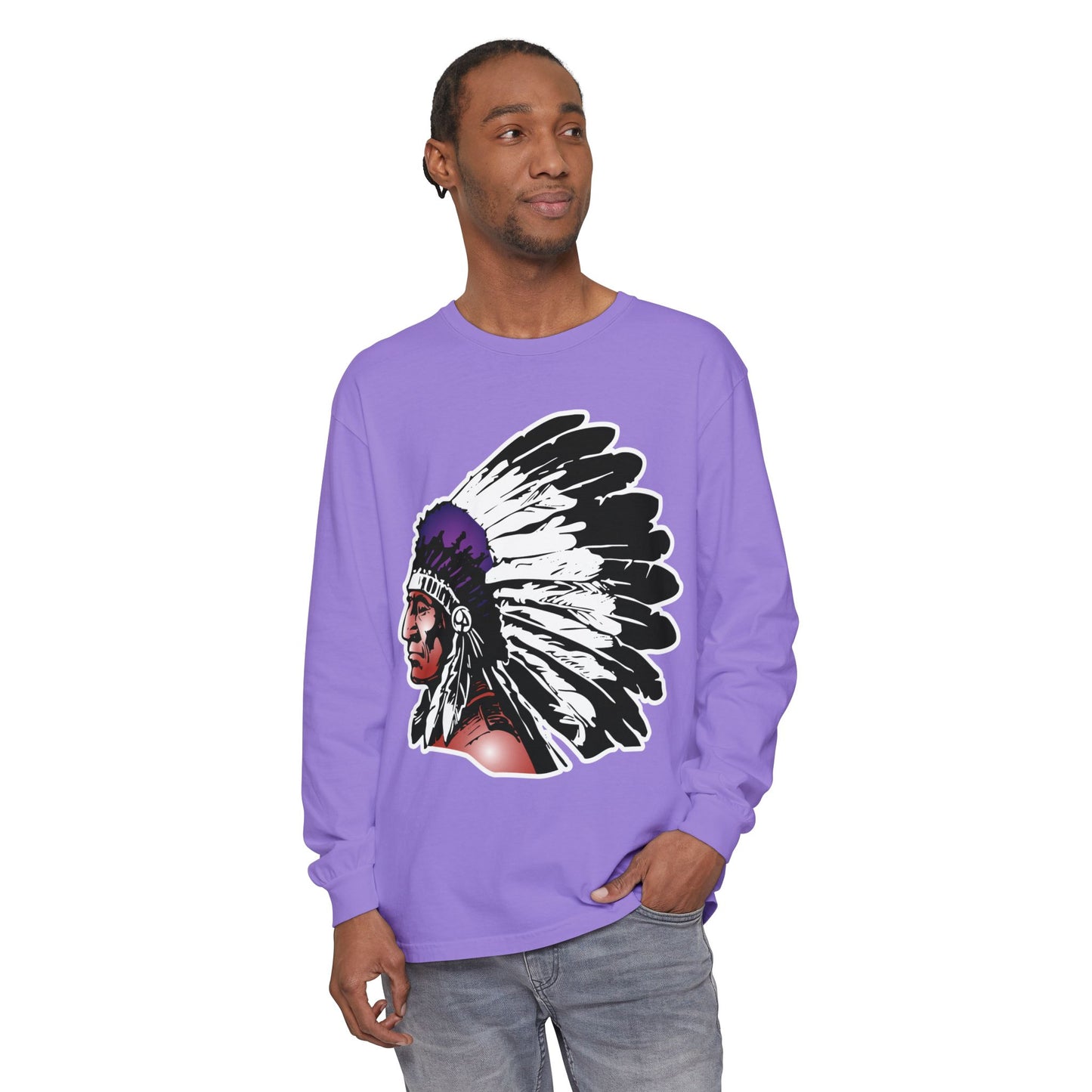 Garment-Dyed Long Sleeve Tee