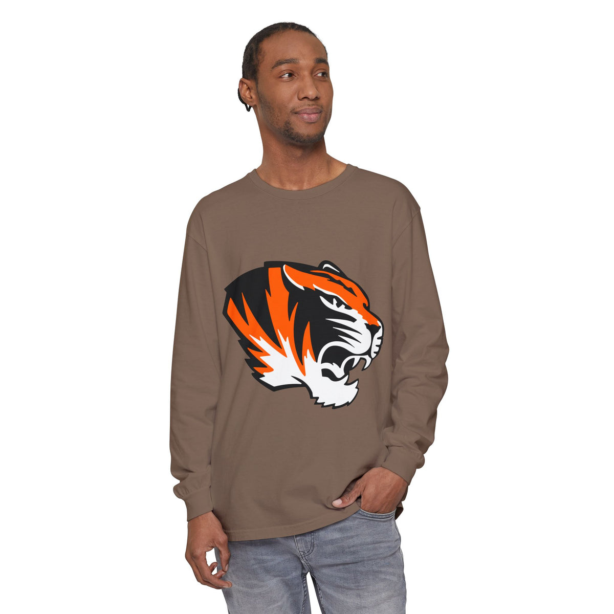 Garment-Dyed Long Sleeve Tee