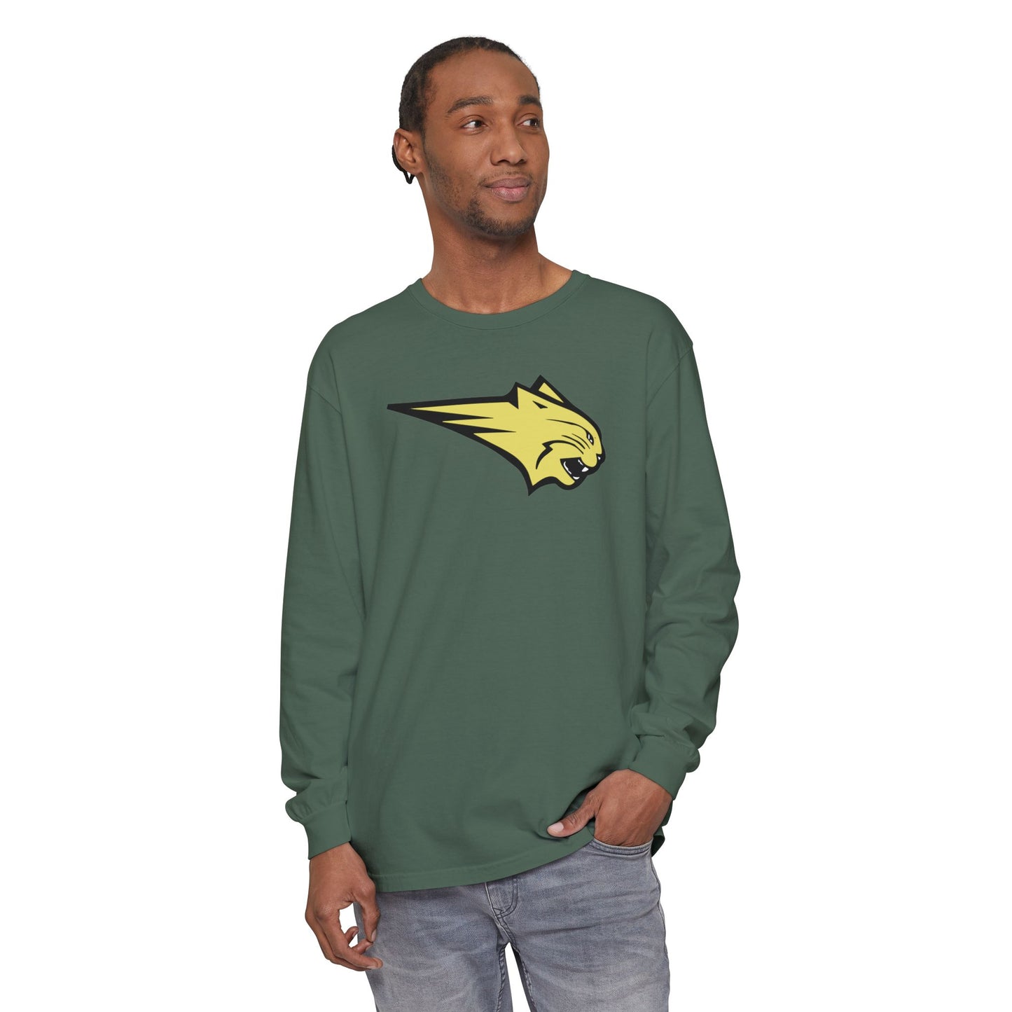 Garment-Dyed Long Sleeve Tee