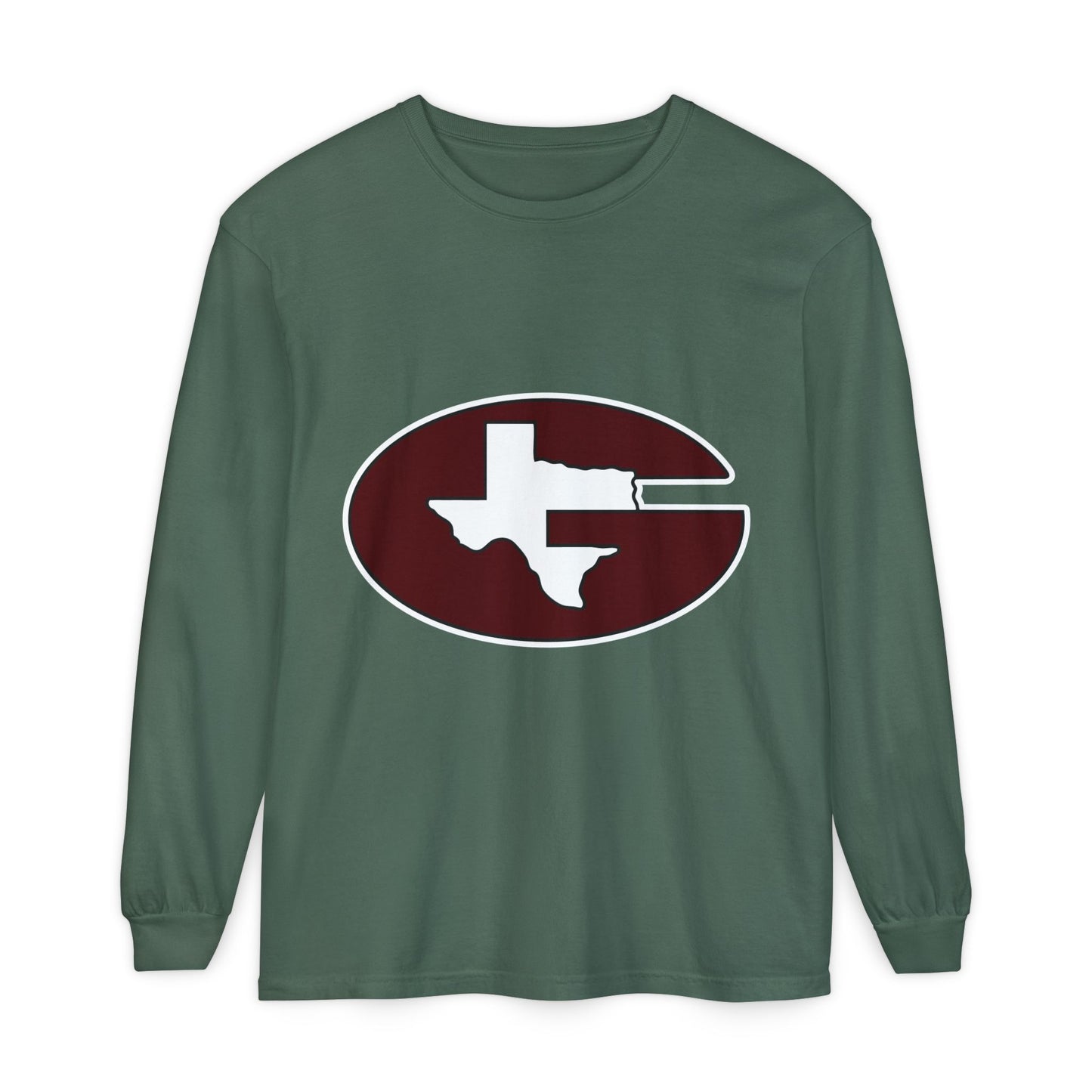 Garment-Dyed Long Sleeve Tee