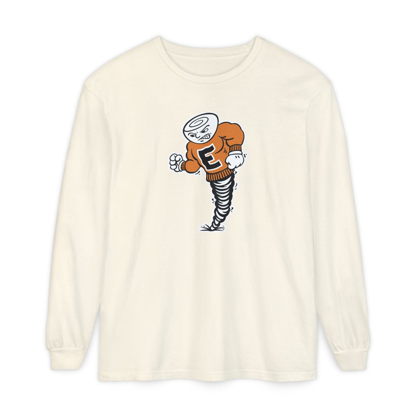 Garment-Dyed Long Sleeve Tee