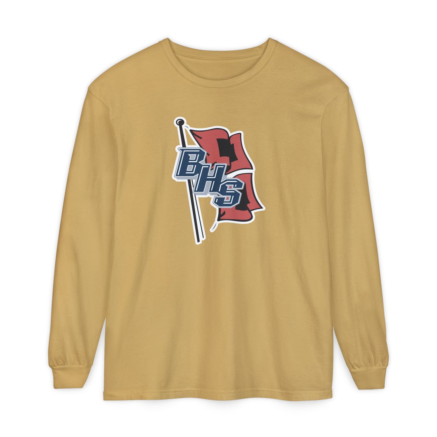 Garment-Dyed Long Sleeve Tee