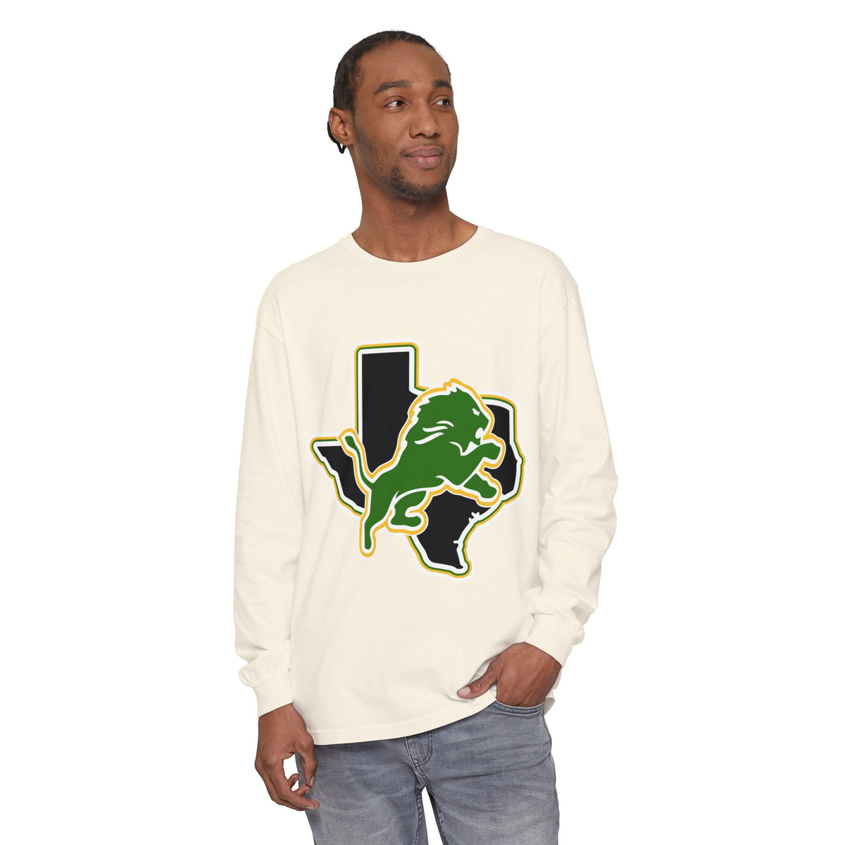 Garment-Dyed Long Sleeve Tee