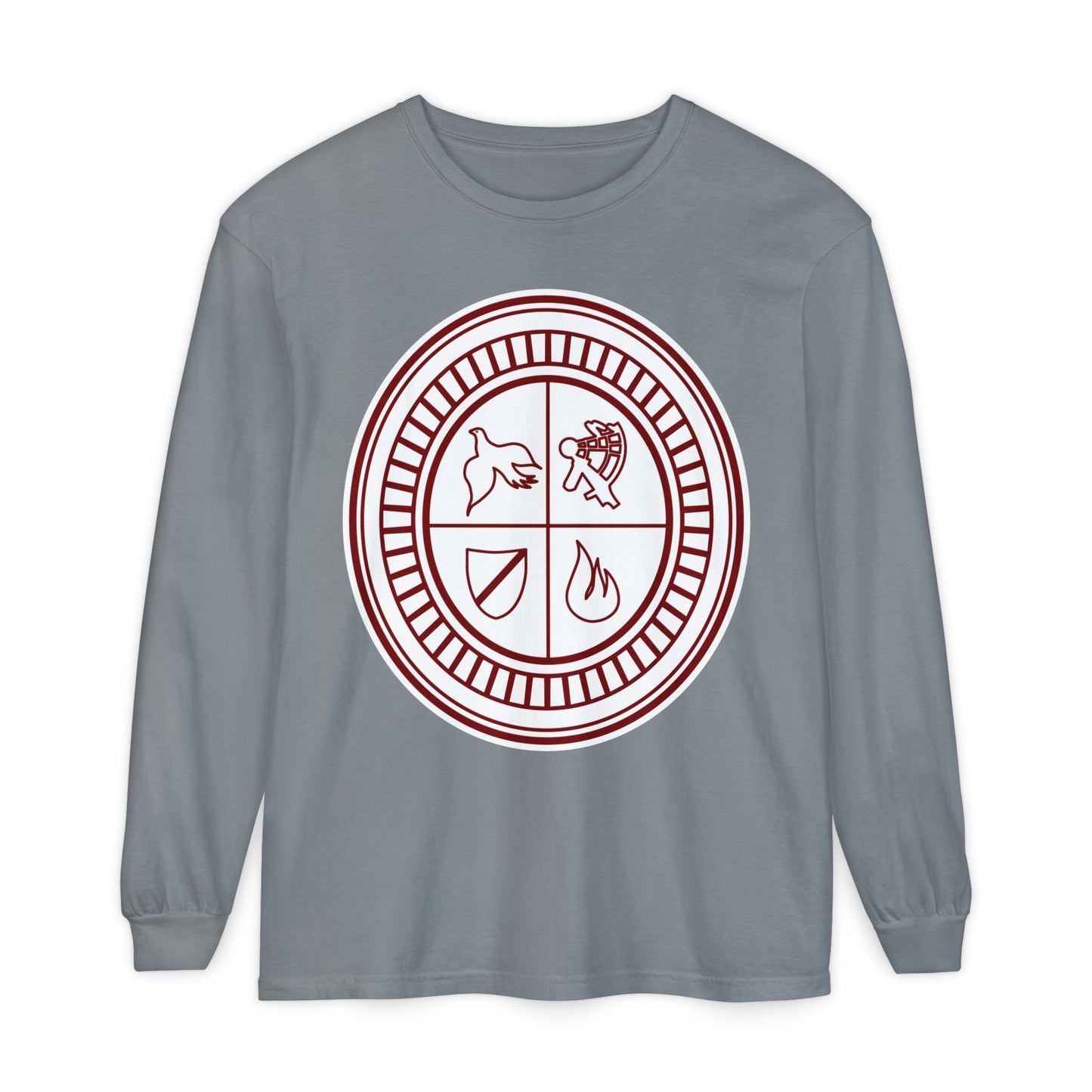 Garment-Dyed Long Sleeve Tee