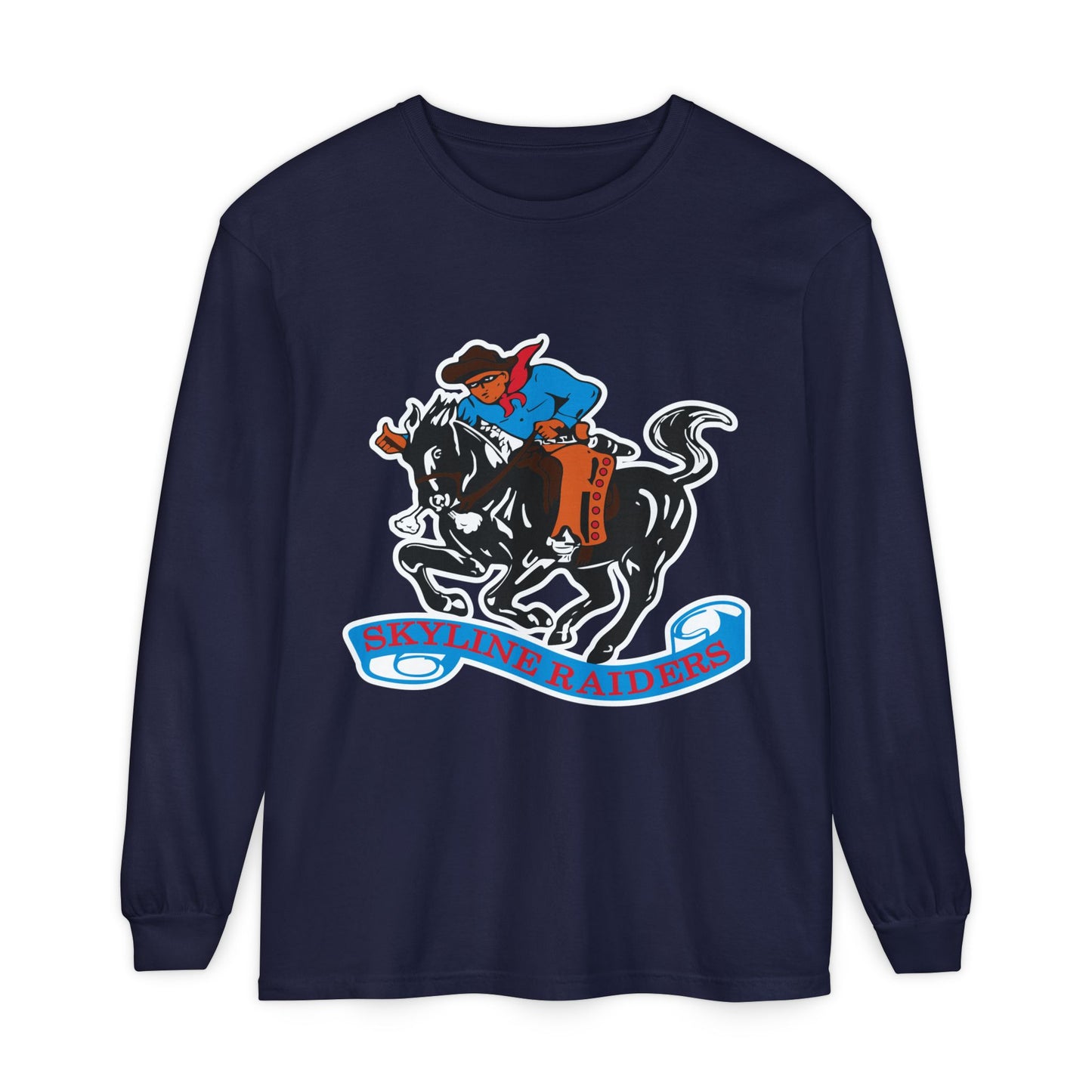 Garment-Dyed Long Sleeve Tee