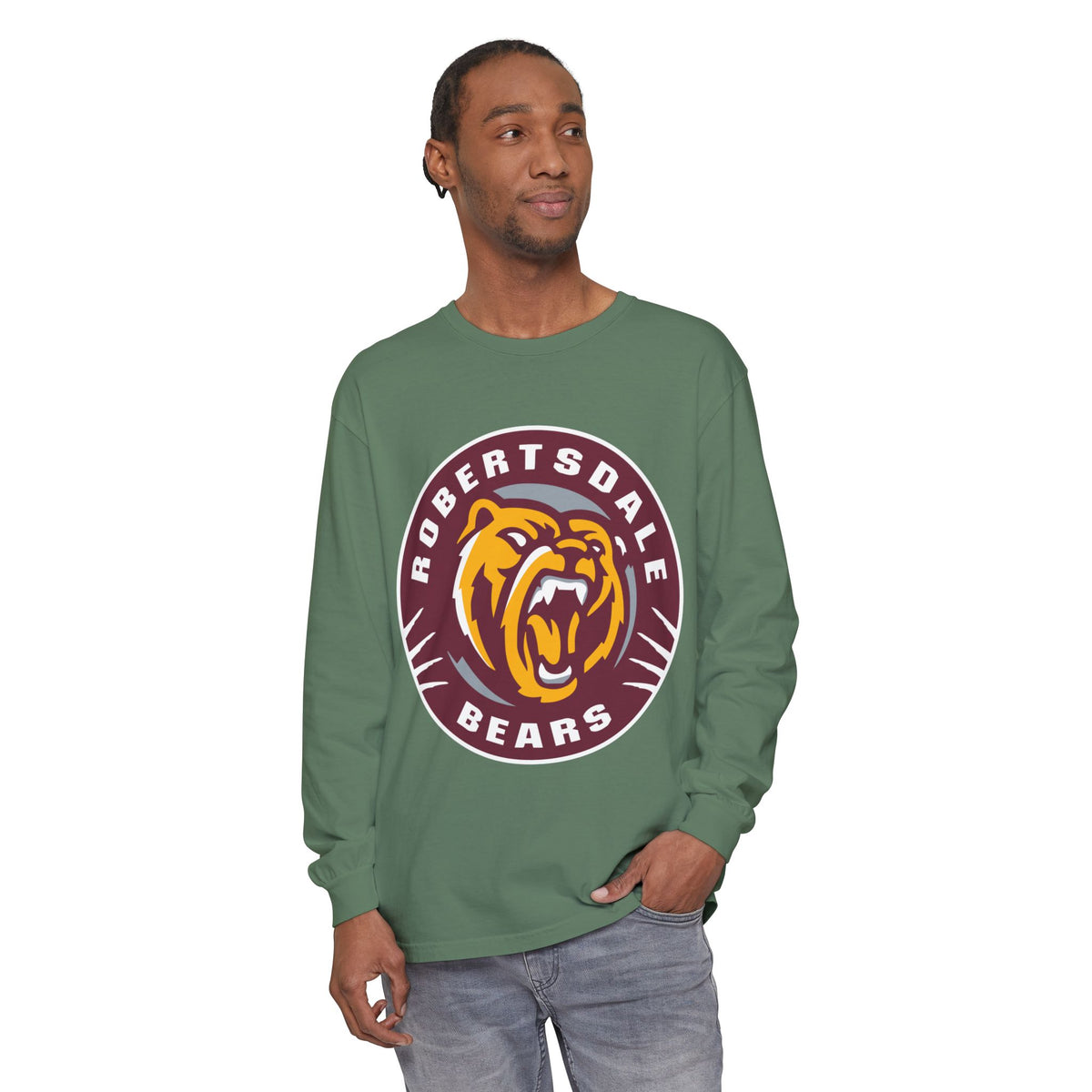 Garment-Dyed Long Sleeve Tee