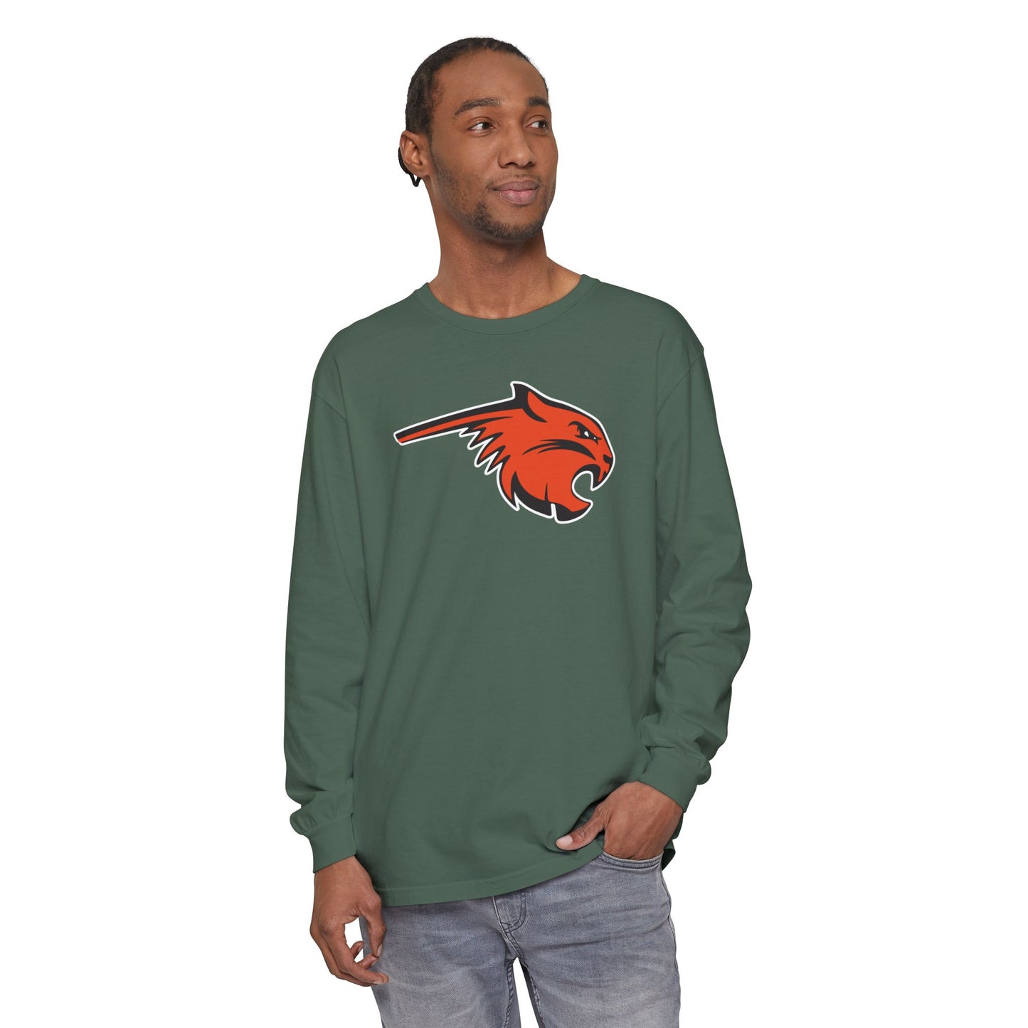 Garment-Dyed Long Sleeve Tee