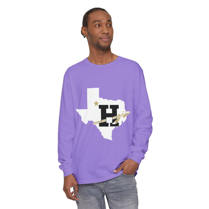 Garment-Dyed Long Sleeve Tee
