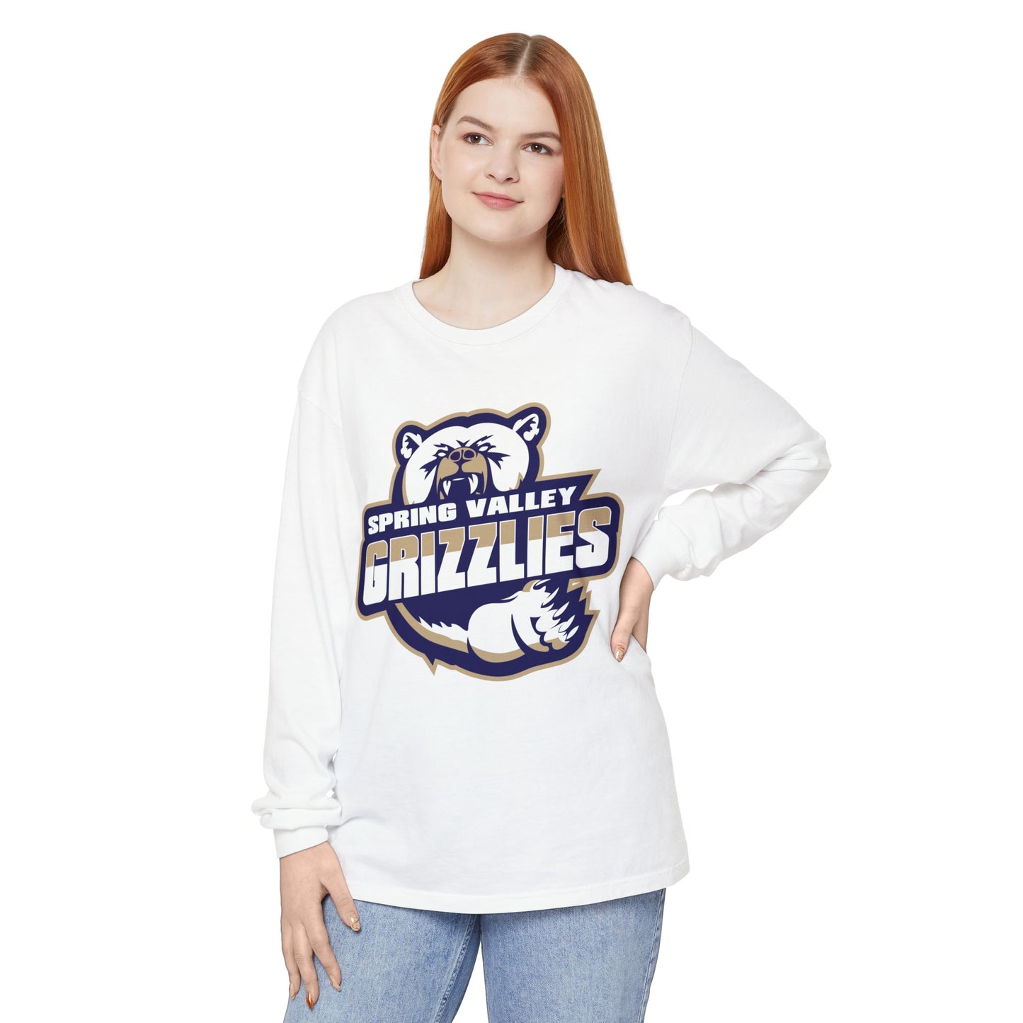 Garment-Dyed Long Sleeve Tee