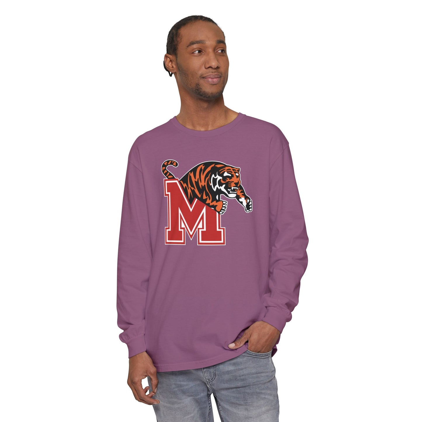 Garment-Dyed Long Sleeve Tee