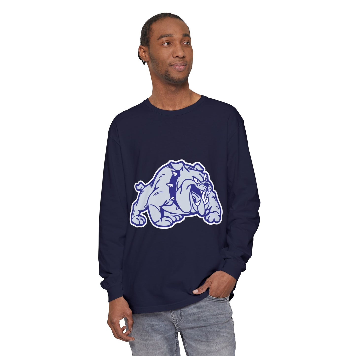 Garment-Dyed Long Sleeve Tee