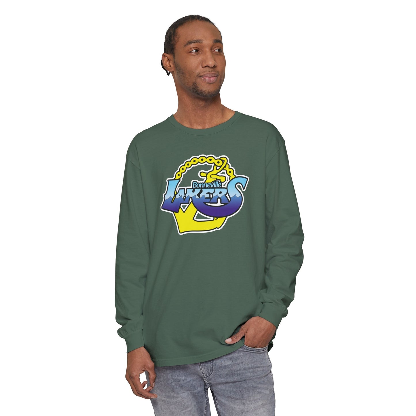 Garment-Dyed Long Sleeve Tee