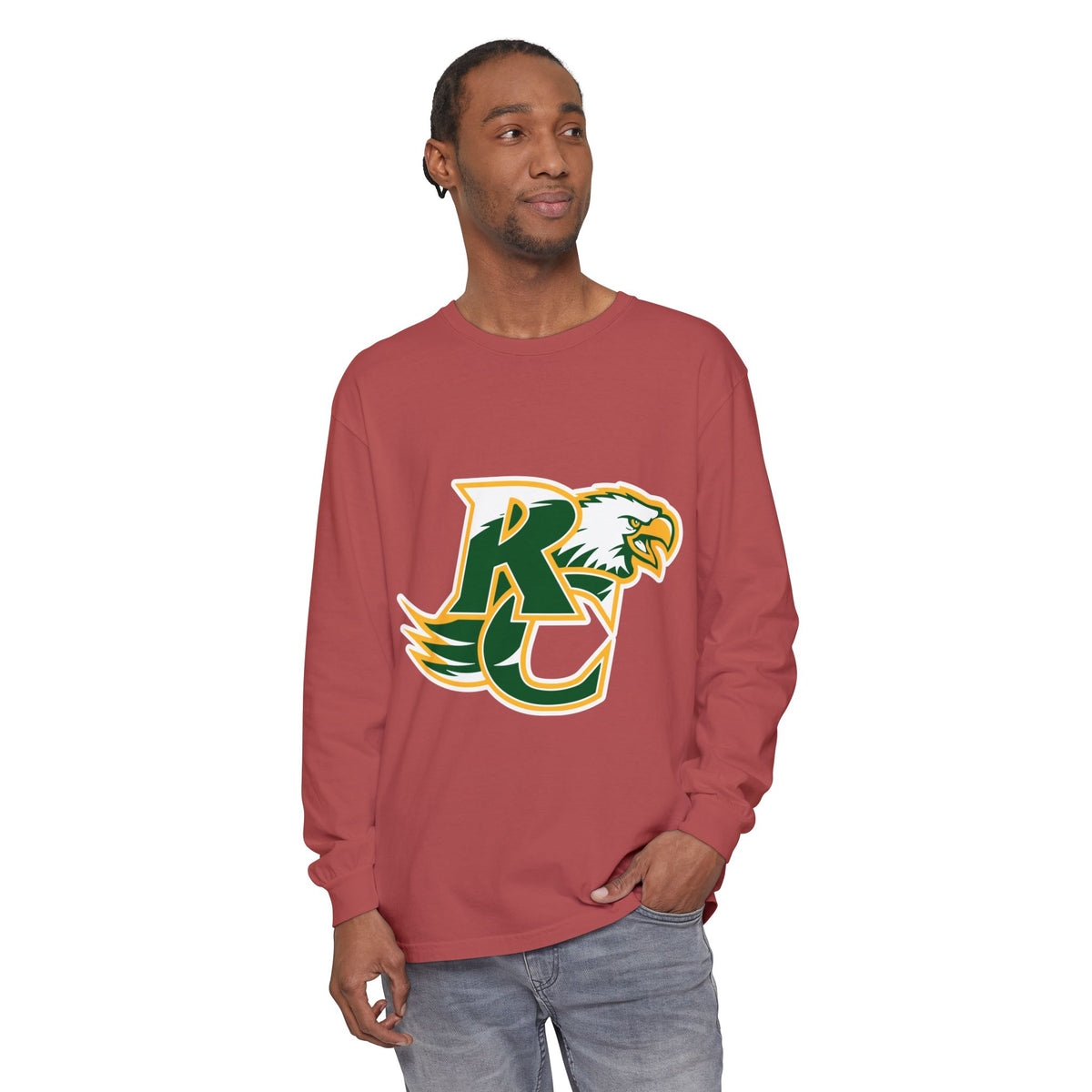Garment-Dyed Long Sleeve Tee