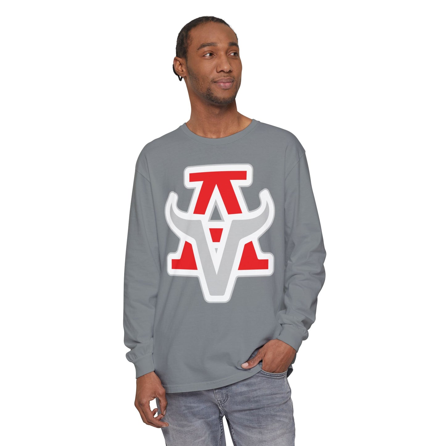 Garment-Dyed Long Sleeve Tee