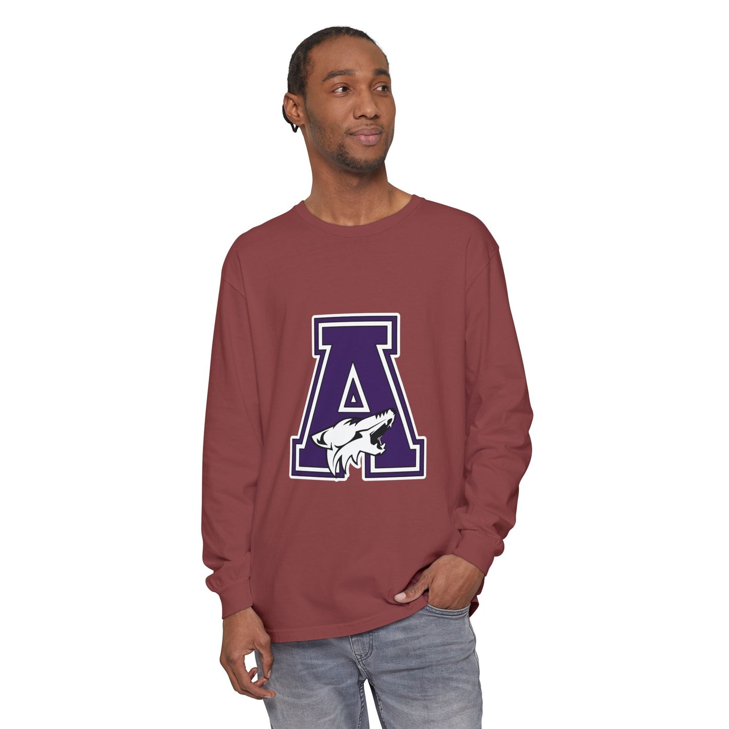 Garment-Dyed Long Sleeve Tee