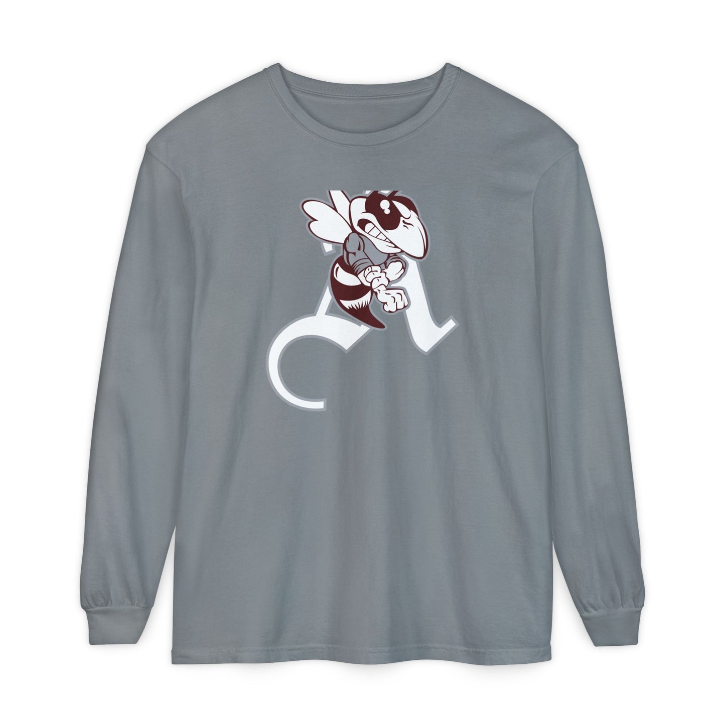 Garment-Dyed Long Sleeve Tee