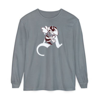 Garment-Dyed Long Sleeve Tee