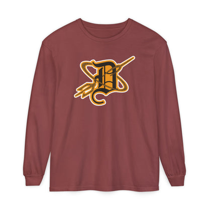 Garment-Dyed Long Sleeve Tee