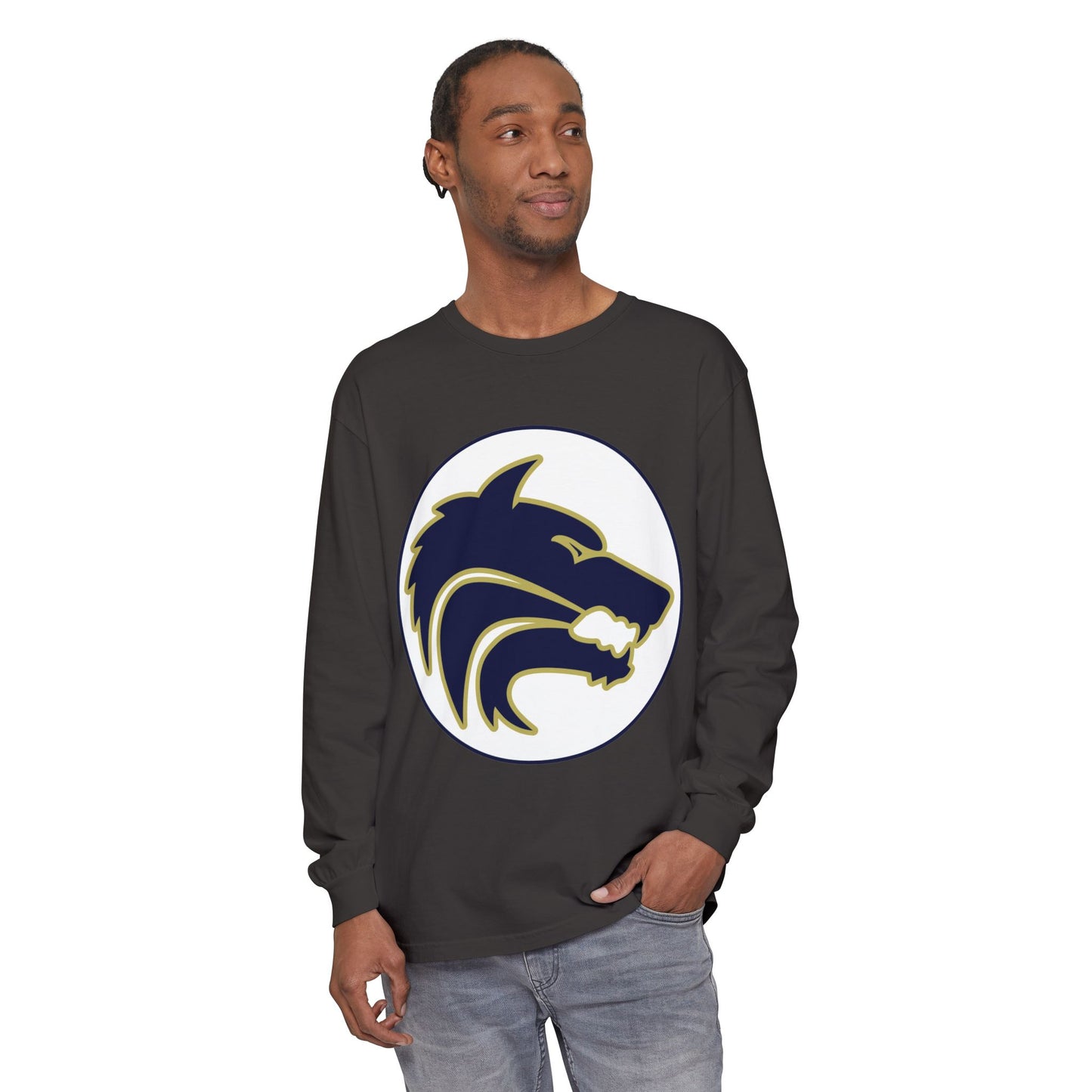 Garment-Dyed Long Sleeve Tee