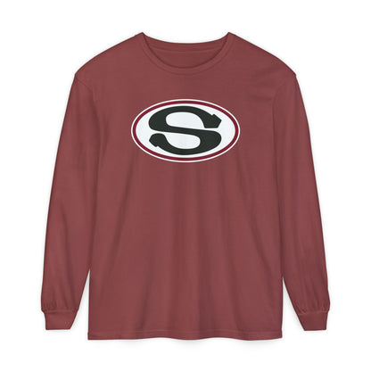 Garment-Dyed Long Sleeve Tee