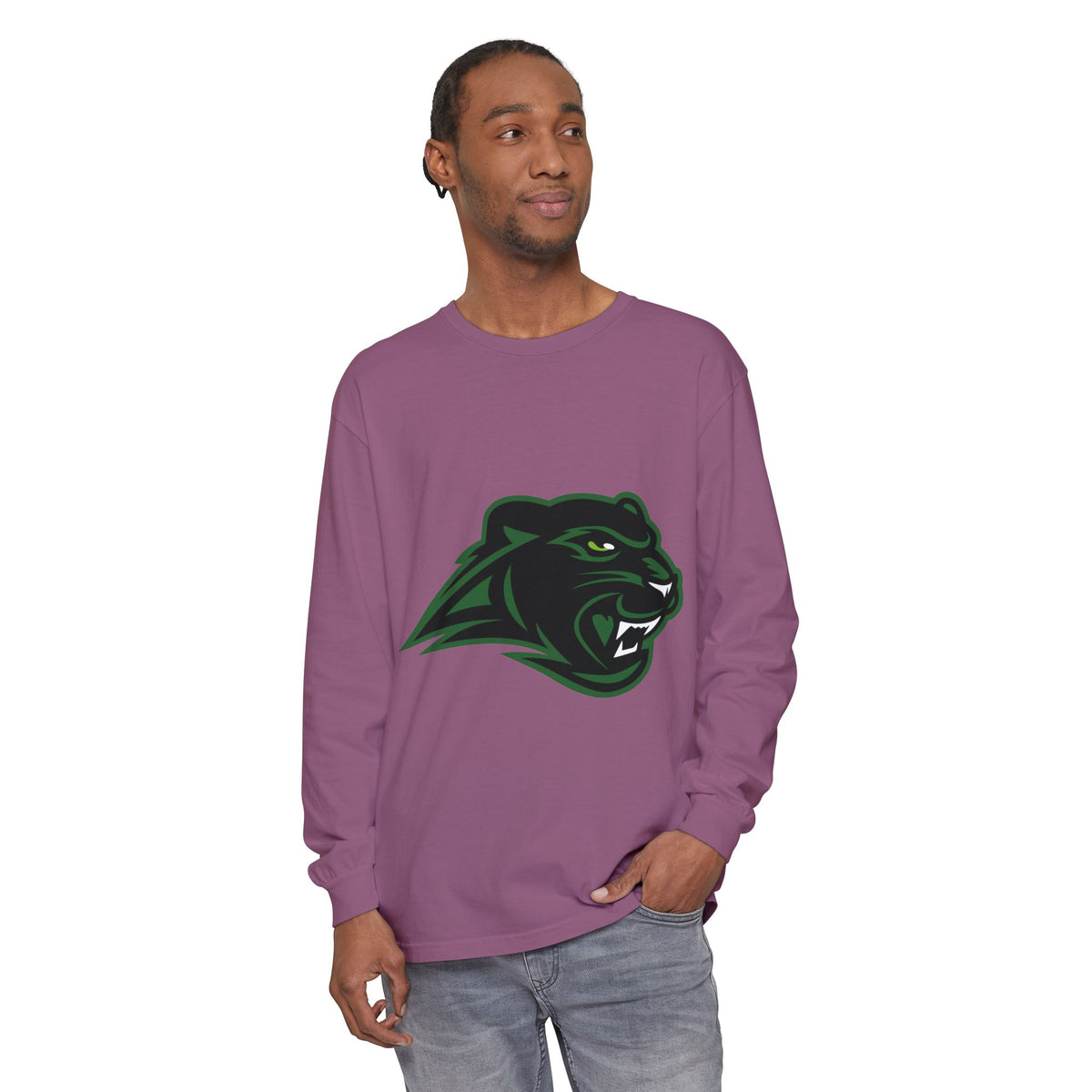 Garment-Dyed Long Sleeve Tee