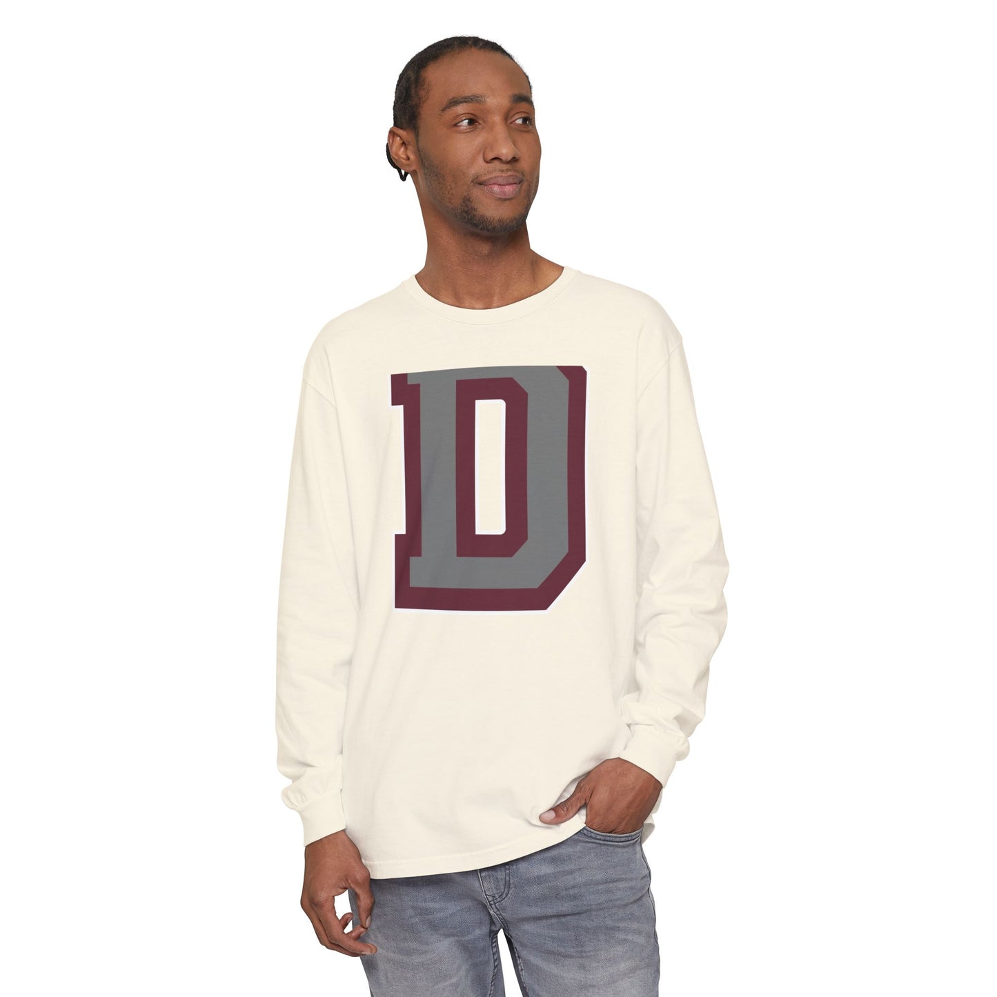 Garment-Dyed Long Sleeve Tee