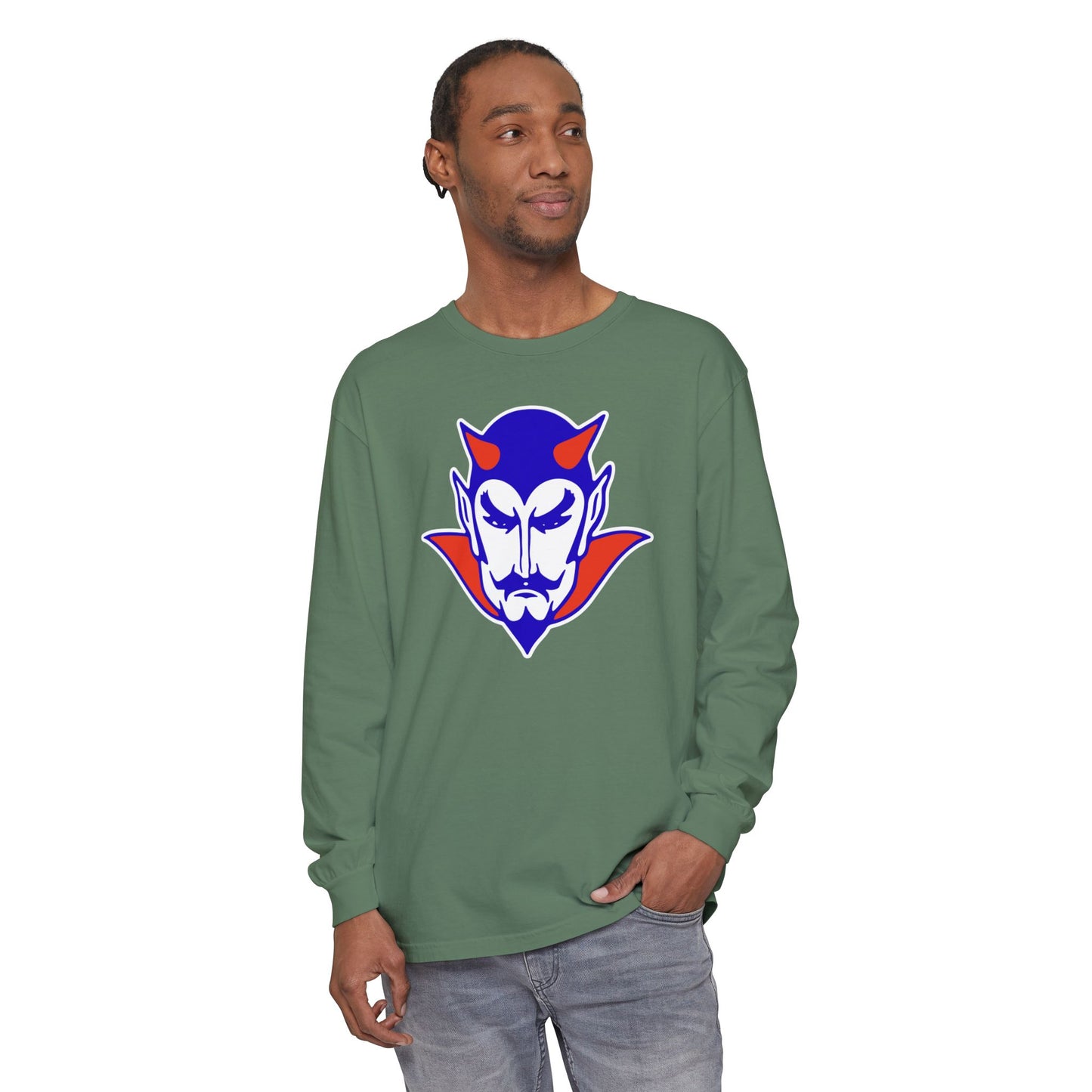 Garment-Dyed Long Sleeve Tee
