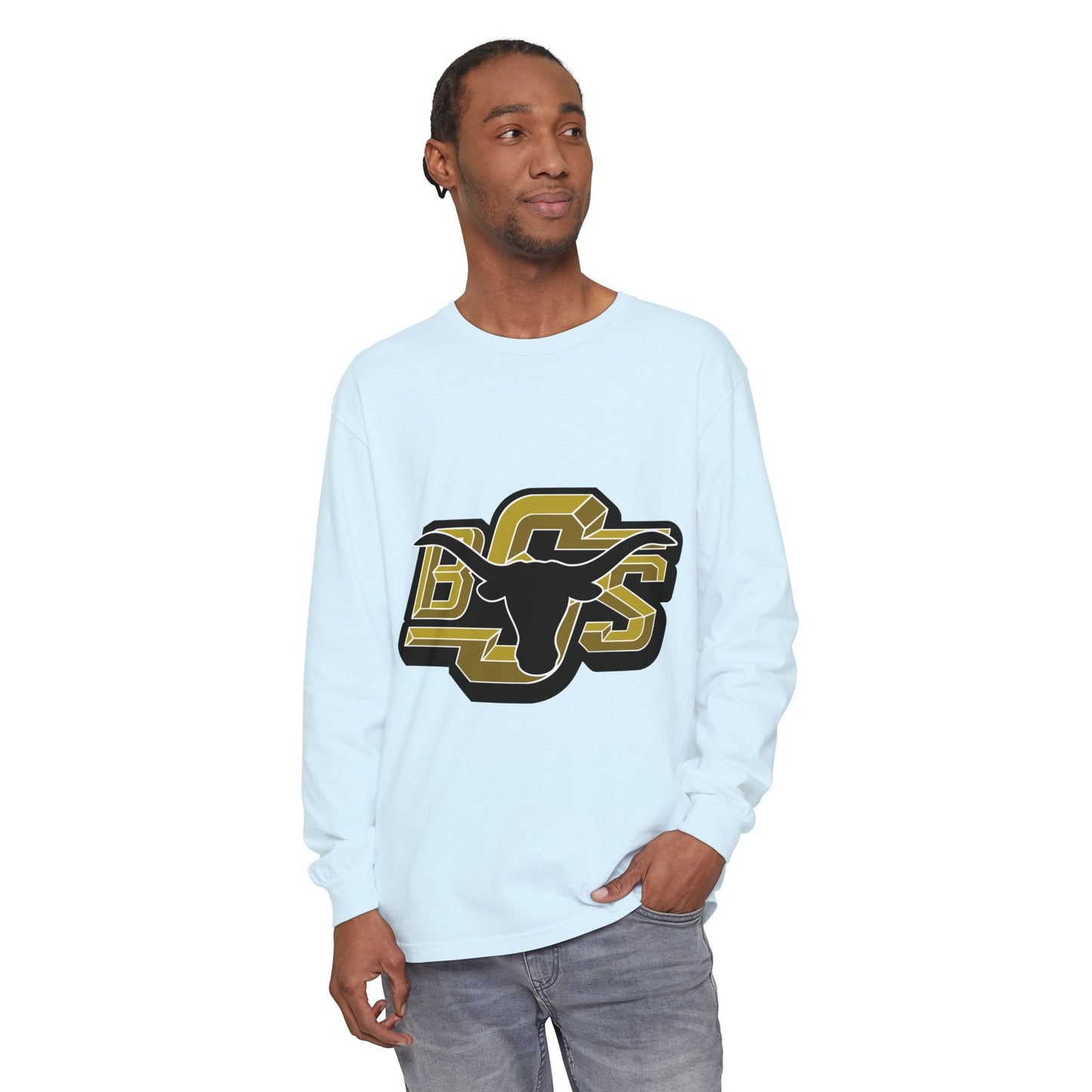 Garment-Dyed Long Sleeve Tee