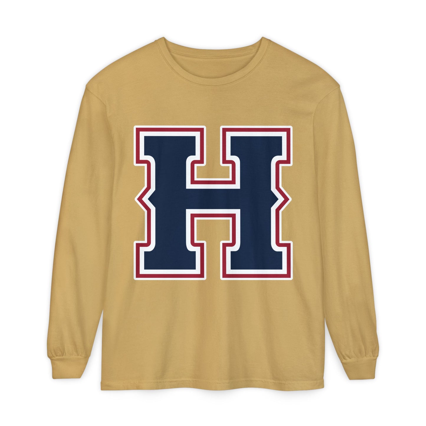 Garment-Dyed Long Sleeve Tee