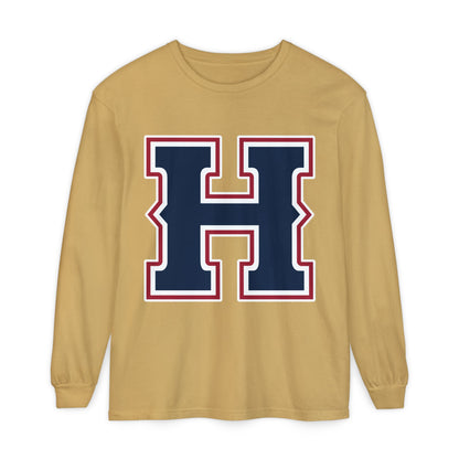 Garment-Dyed Long Sleeve Tee