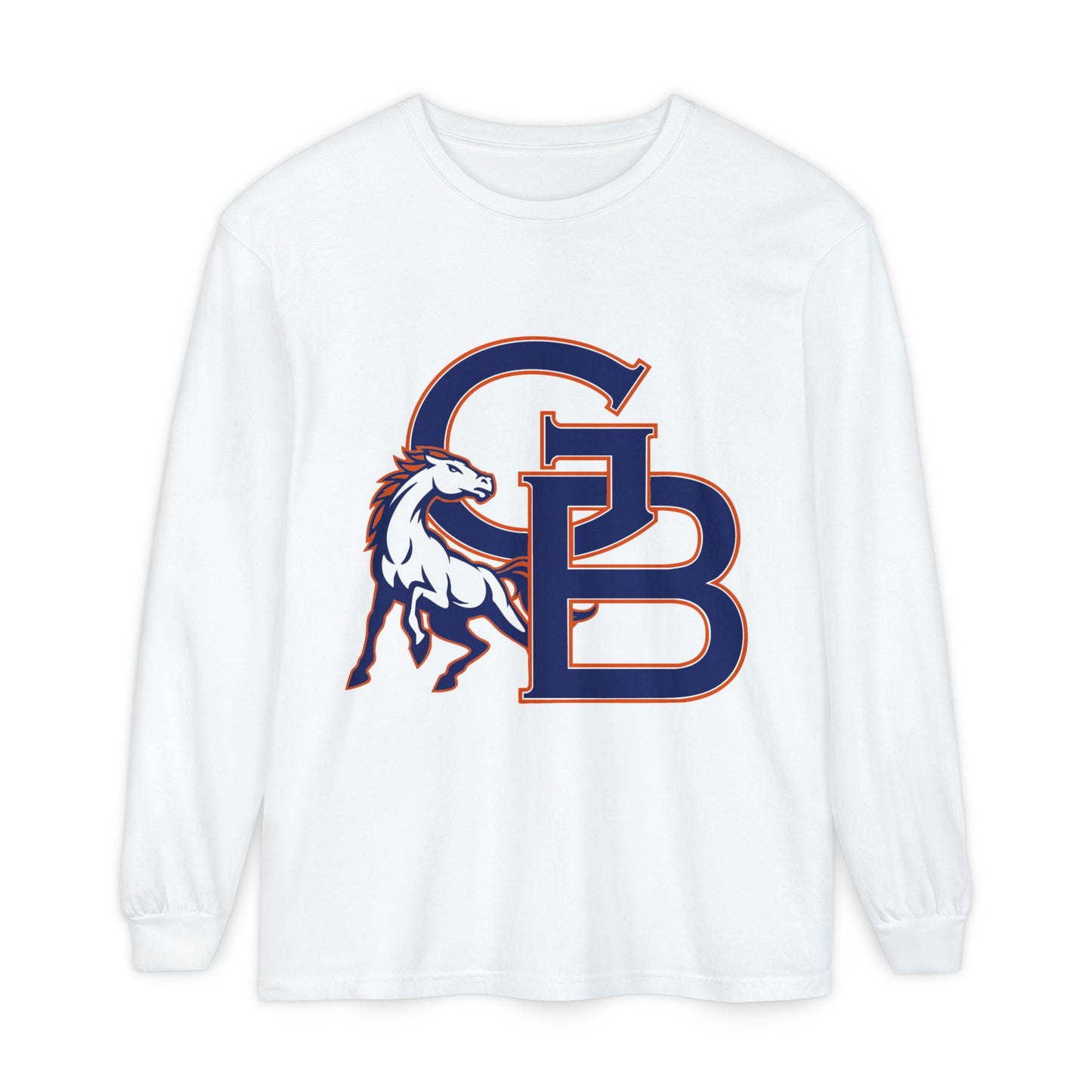 Garment-Dyed Long Sleeve Tee