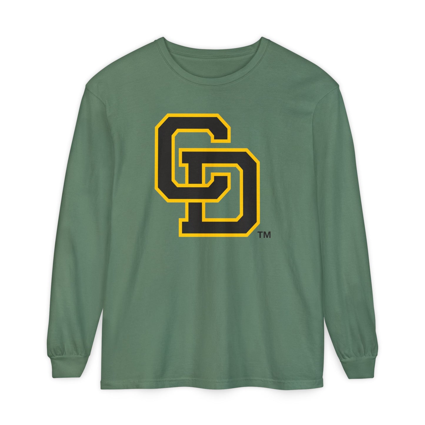 Garment-Dyed Long Sleeve Tee