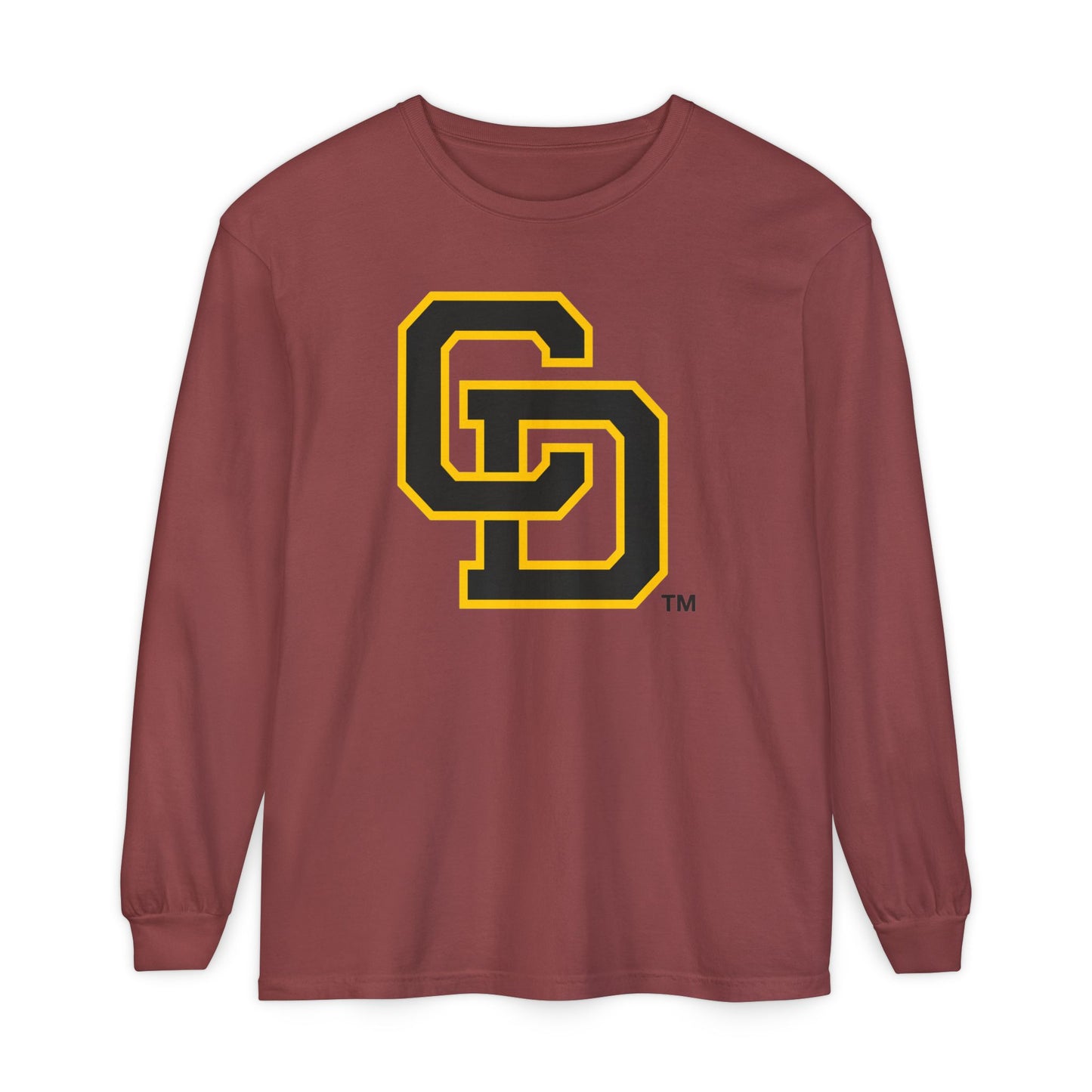 Garment-Dyed Long Sleeve Tee